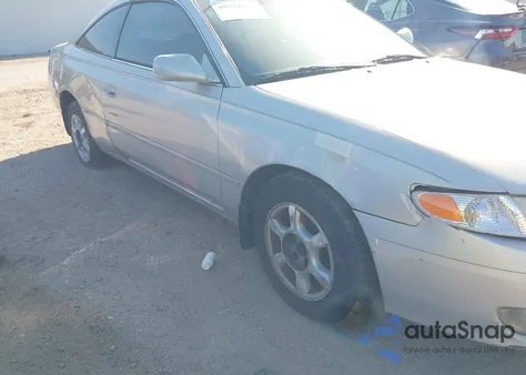 2000 Toyota Camry Solara Se из США, поврежденный, VIN 2T1CG22P9YC355264